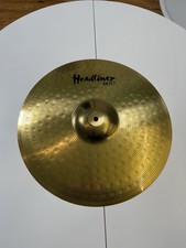 Meinl Headliner Brass 16 Inch Crash Cymbal - Good Condition - Minimal Use