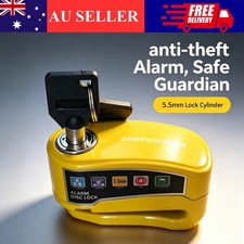 Motorcycle Alarm Disc Lock Brake Security Disk Rotor Dirt bike road bicycle