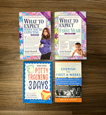What to Expect Series Lot 4 Parenting Books Paperback Revised 5th/3rd Ed