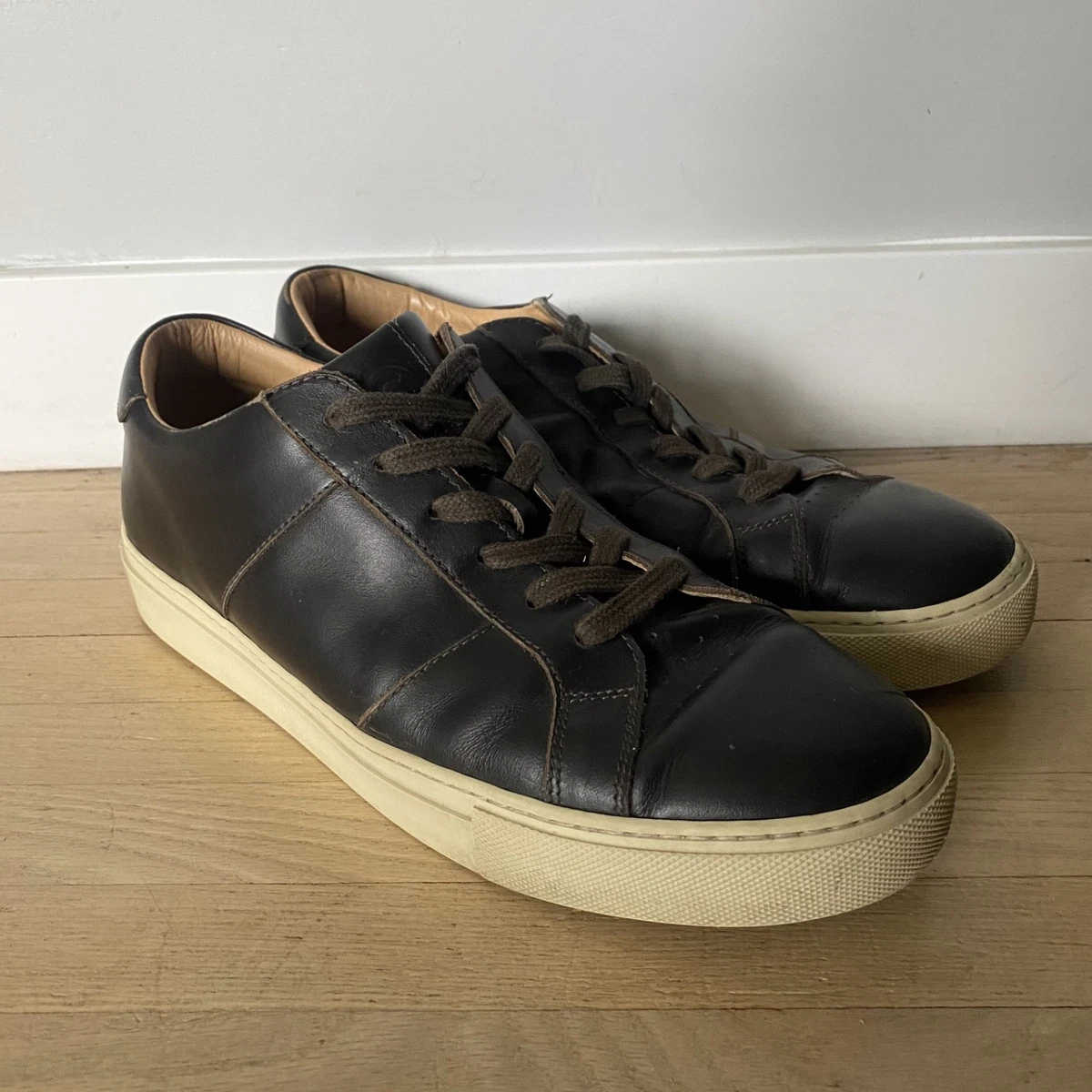 Greats Brooklyn Royale Brown Leather Shoes, Made in Italy, Mens US size 12 GREATS M Casual Shoes for Men for sale | eBay main image 2