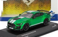 Solido 1/43 Ford Mustang Shelby GT500 Coupe 2020 GrÜN Statisches Modell Diecast