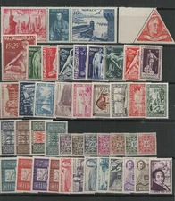 Stamps Monaco, lot of stamps unused MH