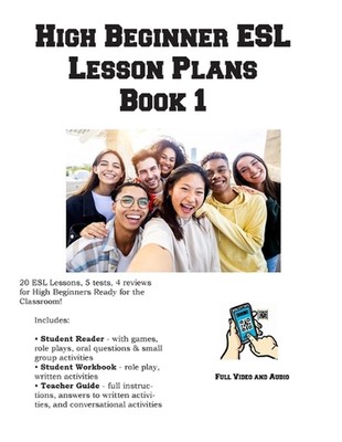 High Beginner ESL Lesson Plans Book 1 by Learning English Curriculum Paperback B