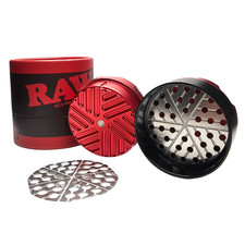 RAW Buddy Mill Multi-Phase Herb Grinder – Red & Black Edition