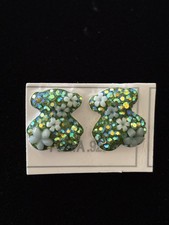 Sterling Silver Teddy Bear Earrings