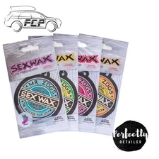 Mr Zogs Sex Wax Air Fresheners x 4 -  Grape, Coconut, Strawberry & Pineapple