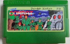 Field Combat Nintendo Famicom Japan NES JF-04 Jaleco 1985 Action Strategy Cartuc