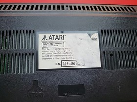 Atari 2600 Rainbow System Console Only Tested Working No Accessories Cleaned