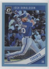 2018 Panini Donruss Optic Carolina Blue Prizm 16/50 Josh Donaldson #153 0u2r
