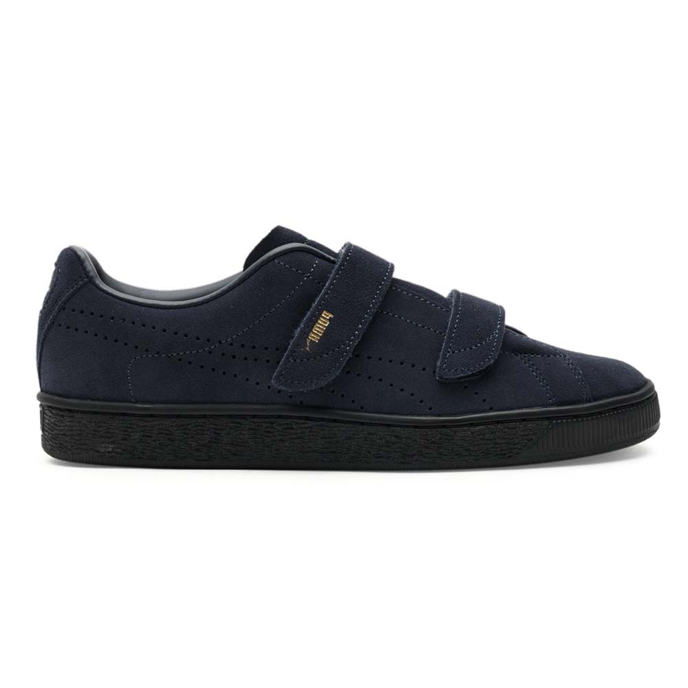 PUMA  X Noah Suede Classic V Slip On  Mens Blue Sneakers Casual Shoes 39611202