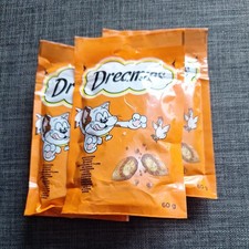 3 x 60g Dreamies Adult 1+ Cat Treats Chicken Cat Biscuits (480g)