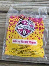 1993 McDonald's Happy Meal Toy Animaniac Dot's Ice Cream Wagon New Sealed