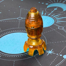 PEI Rocket Nut Push Slider Toy Push-Papa Toys Decompression Hand EDC Fidget Toy