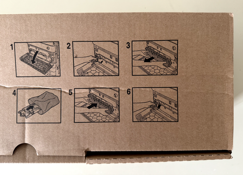 Canon FM4-8400-010 Waste Toner Case Assembly Genuine New OEM Boxed - Afbeelding 5 van 6