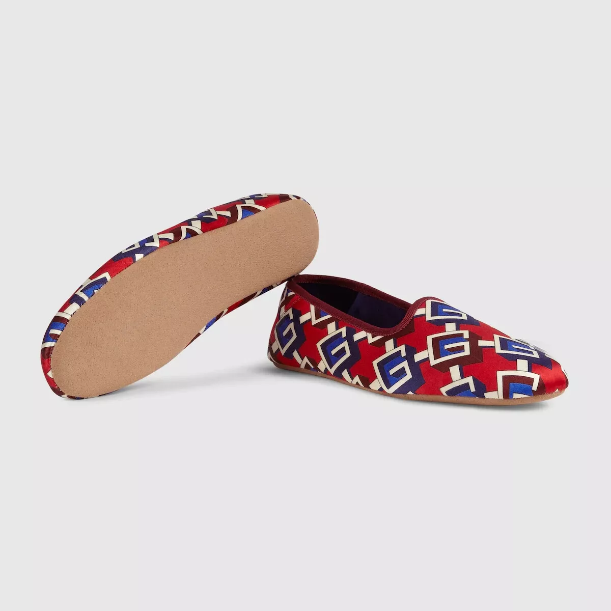 Silk hotsell gucci slippers