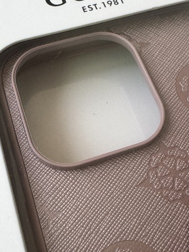 Phone Case iPhone 15 Pro Max Guess Cover Apple Pink Drop Protection Hard New - Picture 4 of 5