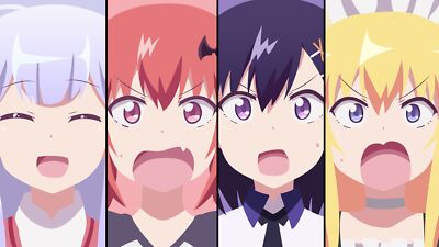 Anime gabriel dropout computer  free Playmat Gaming Mat