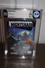 WATA 8.5 B+ - SEALED - NightShade Night Shade - NES Nintendo