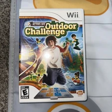 Wii Active Life Outdoor Challenge. Used Untested