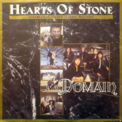 Domain Hearts Of Stone Vinyl Single 7inch NEAR MINT Frontrow