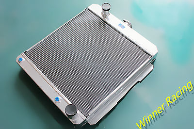   For Chevy Bel Air/Del Ray 283 V8 1958 hot/street rod A/T Aluminum Radiator