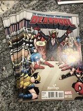 L@@k Rare Deadpool #1 Donald Trump Hastings Variant 2016 HTF Election 2020 NM 98