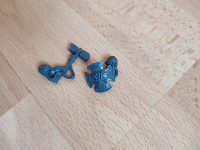 Space Wolves Wolf Guard thunder hammer and storm shield Terminator Bitz Bits