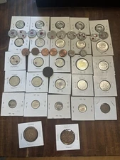 Older Canadian Coin Lot Some With Silver See Description For Details