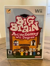 Big Brain Academy Wii Degree Nintendo Game Complete w/Manual