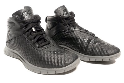 Mens Nike Free Hypervenom Mid Shoes Size 11 Black Dark Grey Ebay