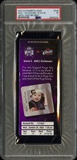 2003 LEBRON JAMES NBA DEBUT TICKET🎟️CLEVELAND CAVALIERS @SAC KINGS 10/29/03 PSA