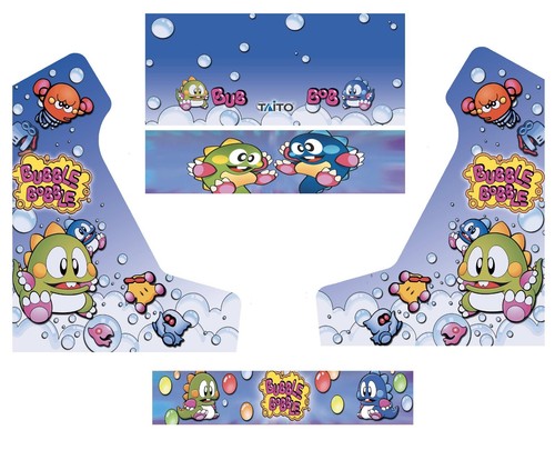 Sticker Bartop Cible Modèle 1 – Autocollant Pour Borne D'arcade, PM88, Made In France