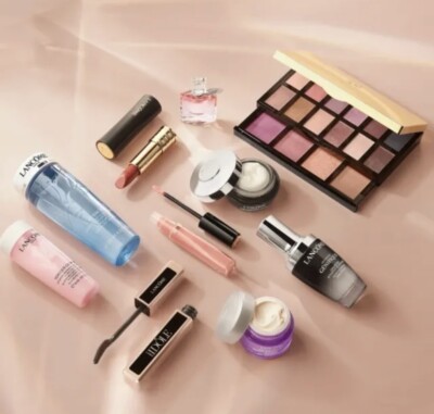 LANCOME LIMITED EDITION 10 PIECE HOLIDAY BEAUTY BOX GIFT SET NEW