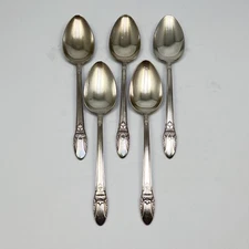 International Silver Company Flatware Place Soup Spoon First Love Rogers 5Pcs