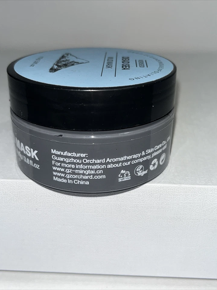 Máscara de barro para el cuidado de la piel del Mar Muerto, limpieza profunda y exfoliante nueva Foto 3 de 4