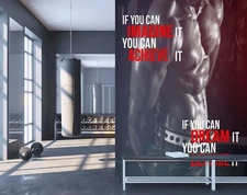 3D Muscular Man O2009 Wallpaper Wall Murals Removable Wallpaper Sticker Fay
