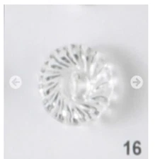 Dill Buttons ~ (0016) - 9/16" - 1 ct