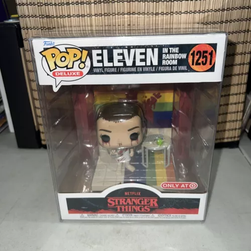 Funko Pop! 6" Stranger Things Eleven In Rainbow Room #1251 Target W/protector