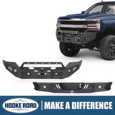 Hooke Road Frontrear Bumper Bar Wled Lights For Chevy Silverado 1500 2016-2018 Hooke Road Frontrear Bumper Bar Wled Lights For Chevy Silverado 1500 2016-2018