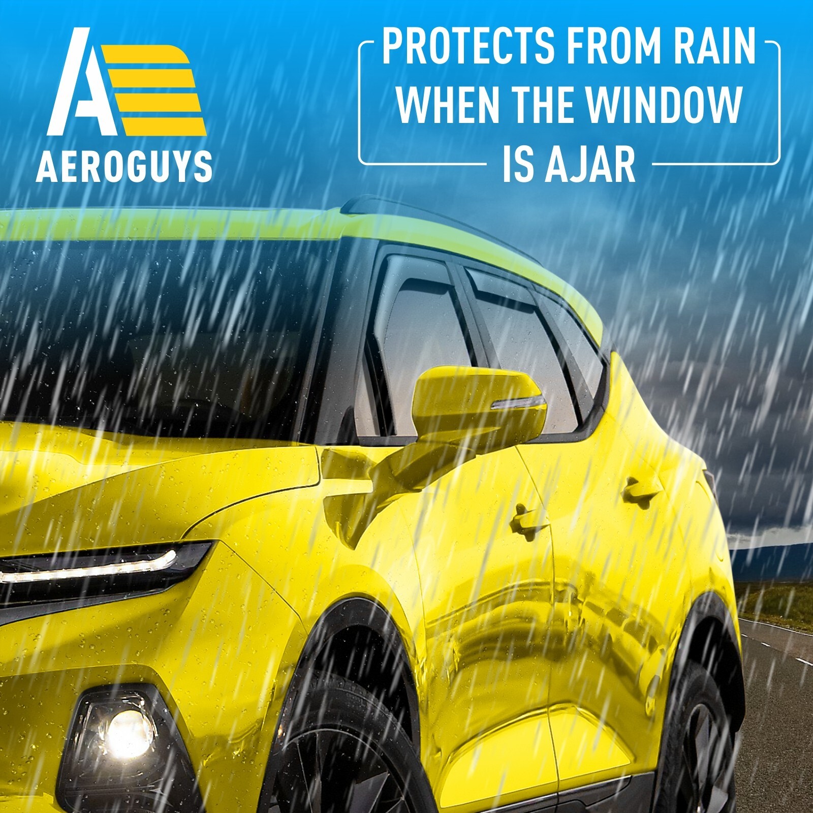 Rain Guards Vent Visors Shade for 20192023 Chevrolet (Chevy) Blazer