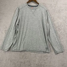 NWOT Rugged Elements Men's XL Gray Long-Sleeve Crewneck Shirt Durable Utility