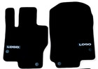 Front Velour Car Floor Mats For Mercedes GLE AMG W167 Auto Liners Waterproof 2pc