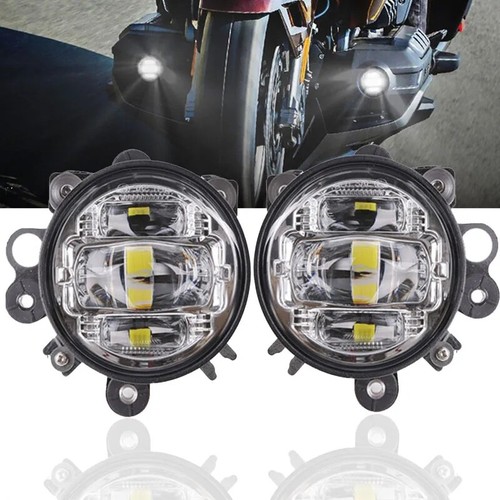 Projector LED Fog Lights Assembly For Honda Goldwing GL1800 F6B Valkyrie 2001-17 - Foto 12 di 12
