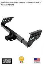 2-Inch Receiver Hitch Trailer Mount Class 3 Steel Fits 1982-2004 Dodge Grand New