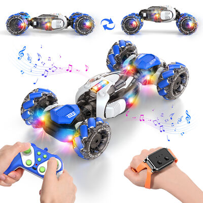 Gesture Sensing RC Stunt Car, Remote Control Cars Transformer Toys,Gifts for Kid