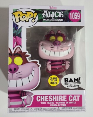 FUNKO POP! Disney Alice In Wonderland BAM! Exclusive GITD Cheshire Cat #1059