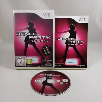 DANCE PARTY POP HITS Nintendo Wii Spiel inklusive Anleitung