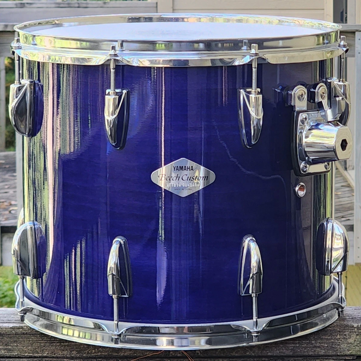 Yamaha Beech Custom Mounted 12x14