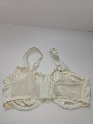 BALI Minimizer Satin Tracings Comfort Strap Underwire Bra 3562 Ivory 36DD B237 - Picture 2 of 3