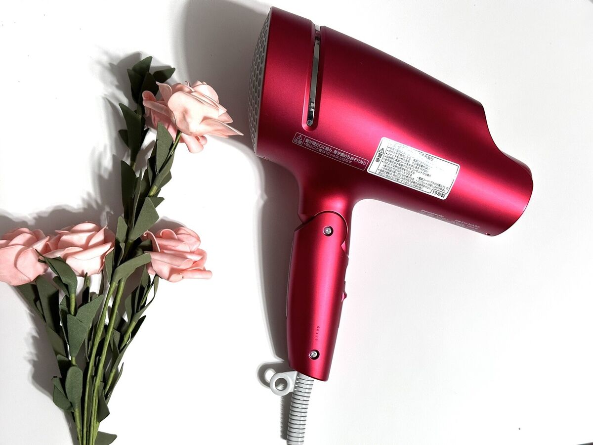 Panasonic EH-NA9A-RP Nano Care Hair Dryer Rouge Pink USED Tested US SELLER